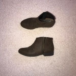 Brown Ankle Booties